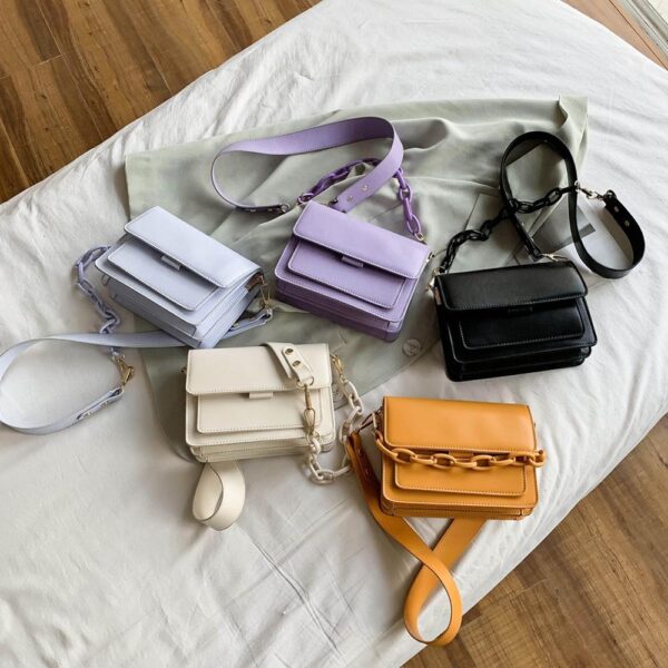 Mini Leather Flap Bags