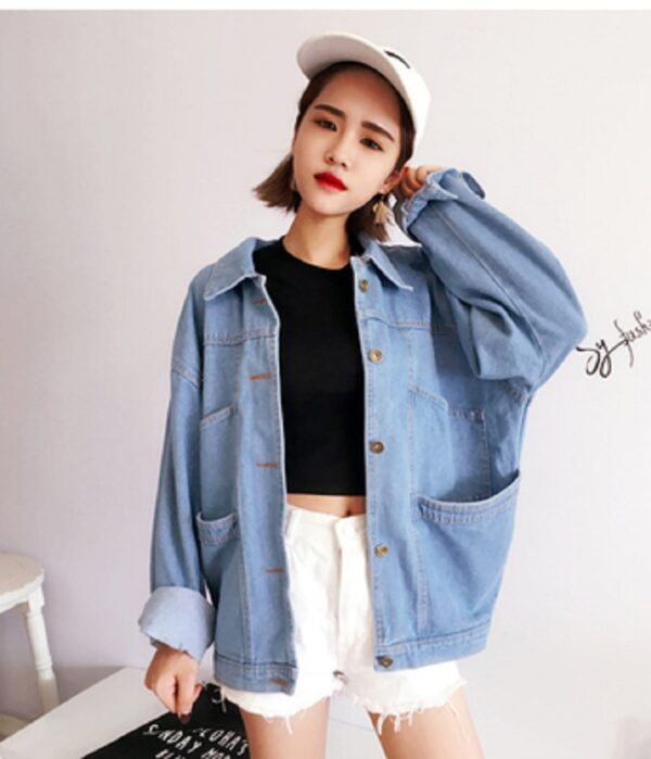 Big Hoody Faux Fur Denim Jacket