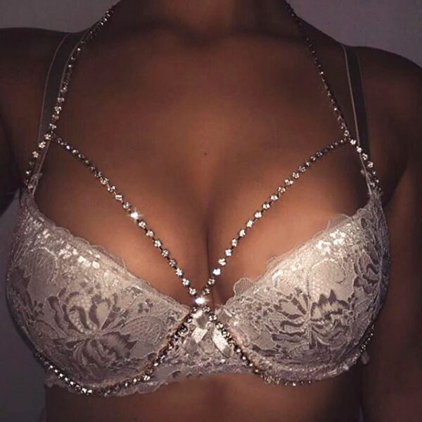 Sexy Crystal Bra Body Chain