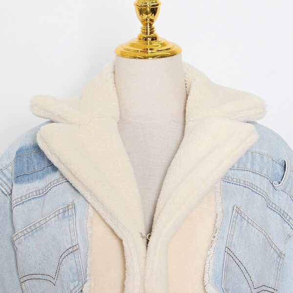 Lambswool Denim Jacket