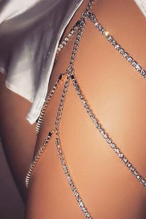 Leg Rhinestone Chain