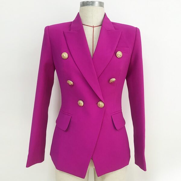 Lion Buttons Blazer Jacket