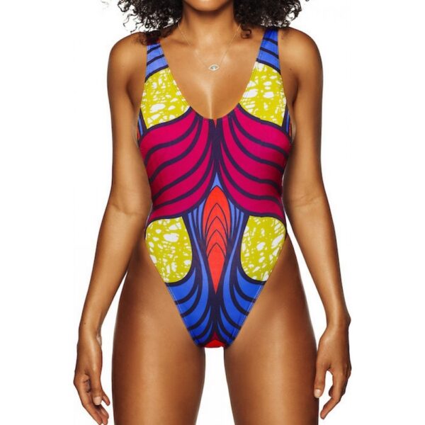 African Monokini Bikini