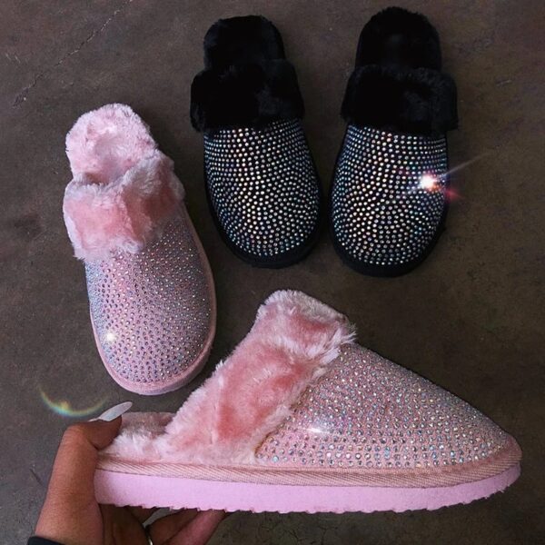 Rhinestone Slippers