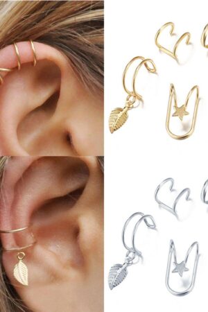 5Pcs/Set Ear Cuff