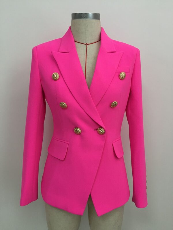 Lion Buttons Blazer Jacket