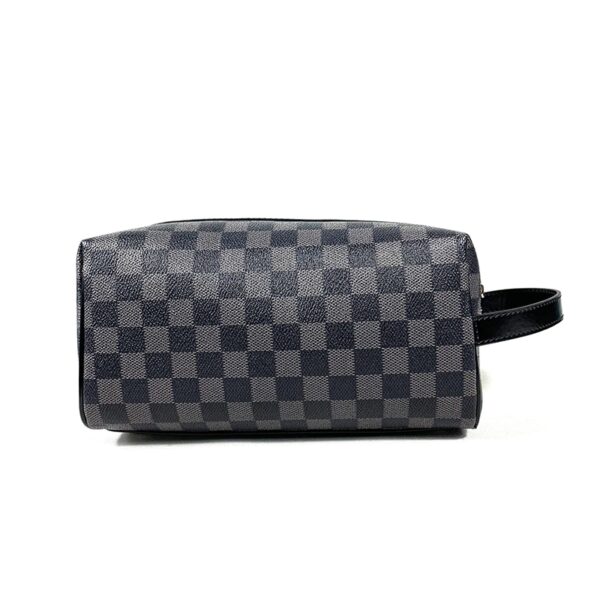 Plaid Leather Clutch