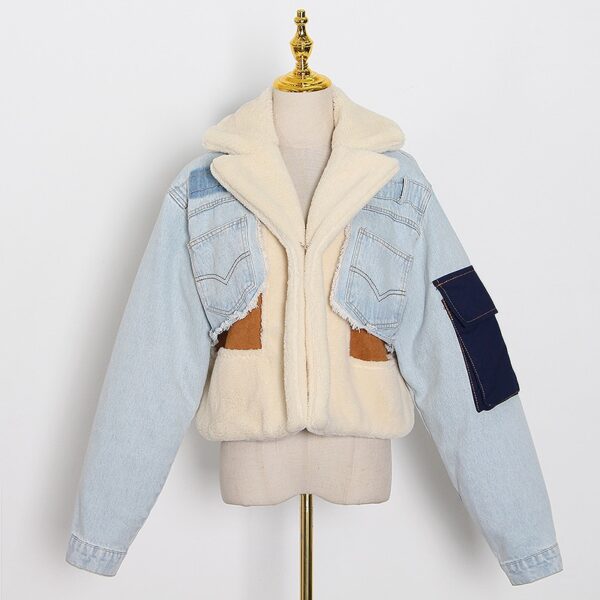 Lambswool Denim Jacket