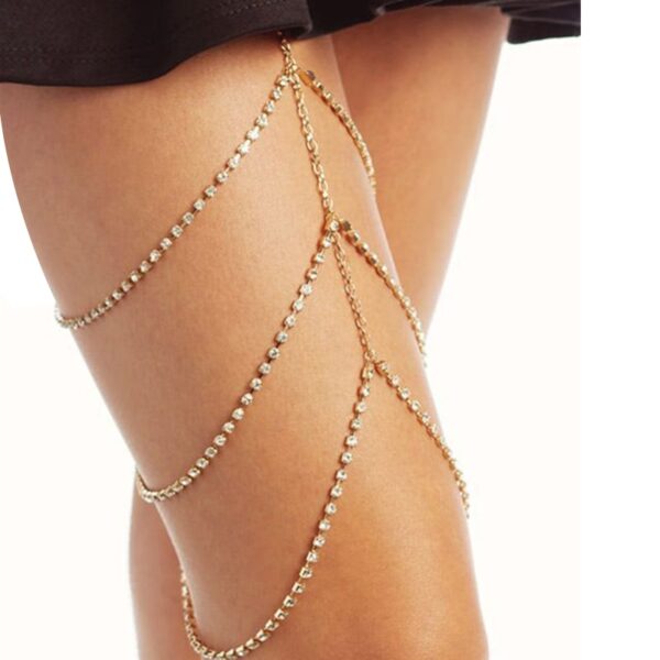 Leg Rhinestone Chain