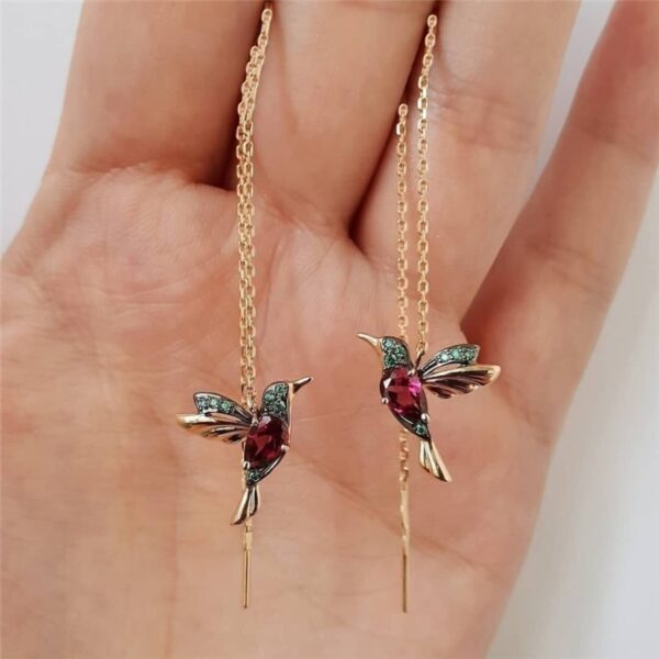 Birdie Ear Bolt Earrings