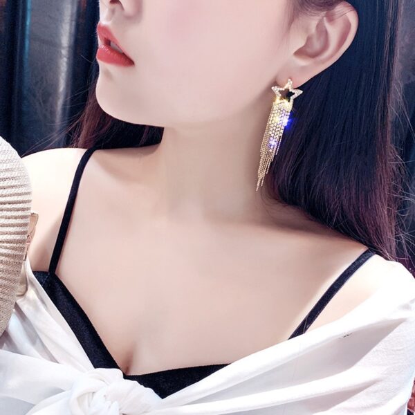 Long Tassel Earrings