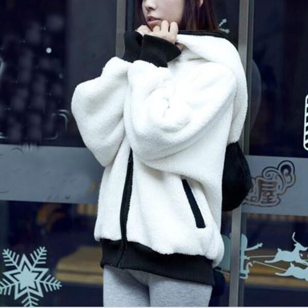 kawaii Panda Hooded