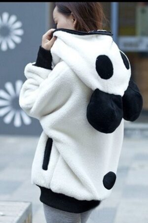 kawaii Panda Hooded