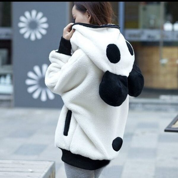 kawaii Panda Hooded