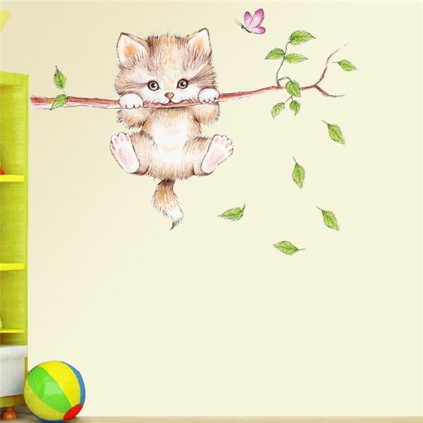 Cute Cat Wall Stickers