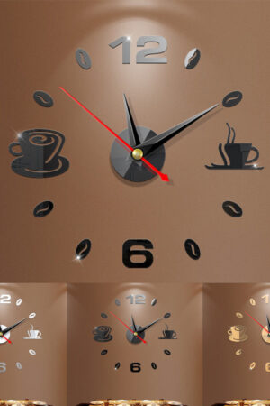 DIY 3D Number Wall Clock