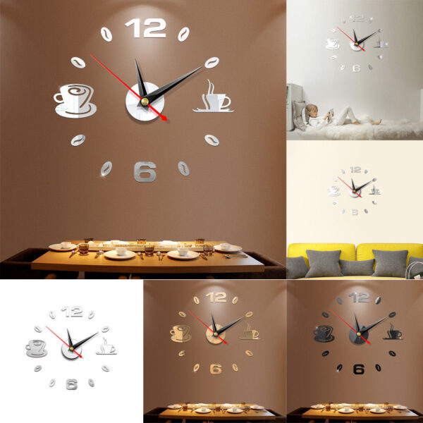 DIY 3D Number Wall Clock