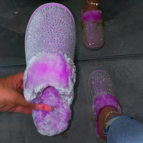 Rhinestone Slippers