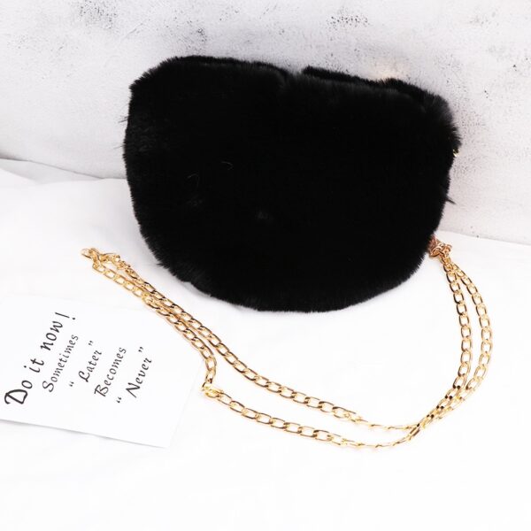 Small Faux Fur Bag