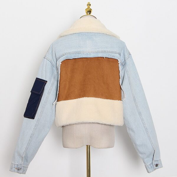 Lambswool Denim Jacket