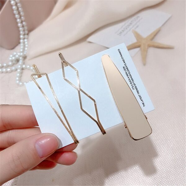 Metal Hair Clips Women