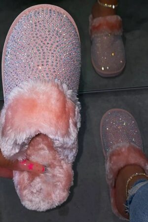 Rhinestone Slippers