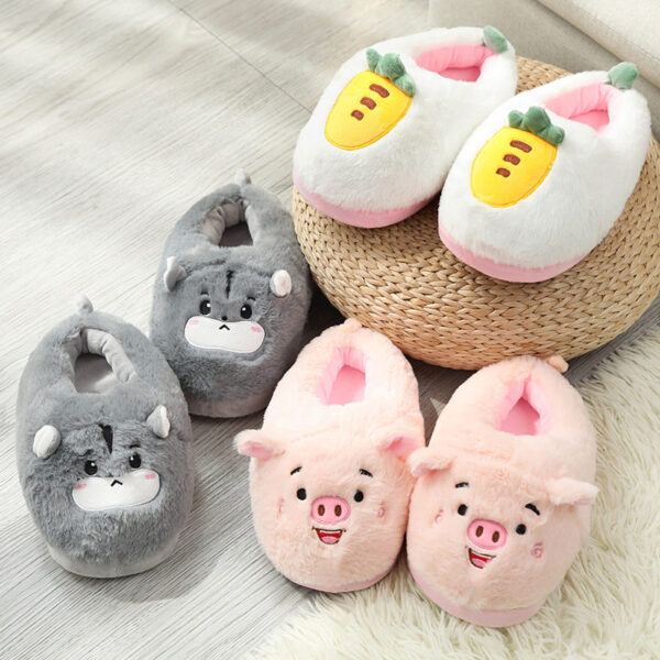 Furry Plush Slippers