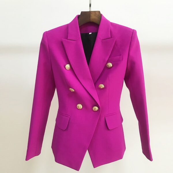 Lion Buttons Blazer Jacket