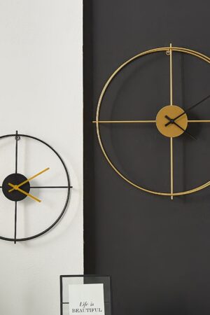 Wrought Iron Clock Wall