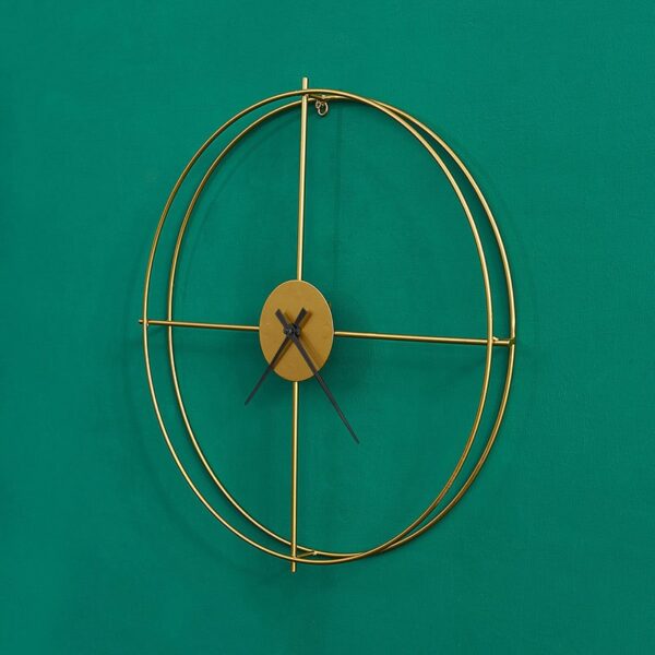 Wrought Iron Clock Wall