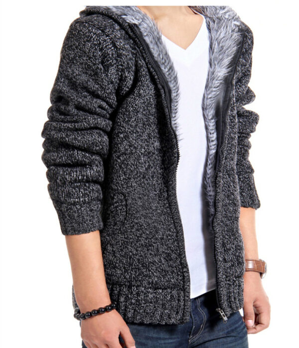 Thick Sweater Coat Collar