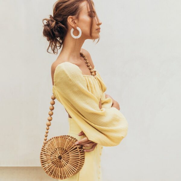 Bamboo Beach Bag