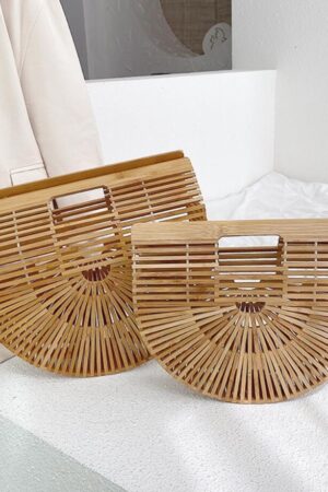 Saddle Straw Beach Bag