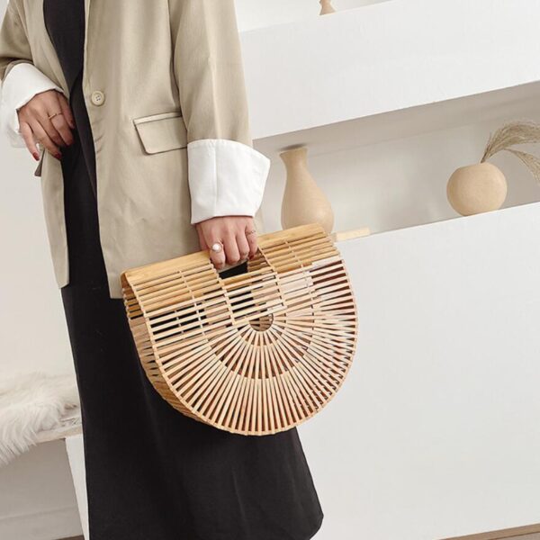 Saddle Straw Beach Bag