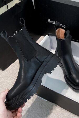 Chunky Chelsea Boots