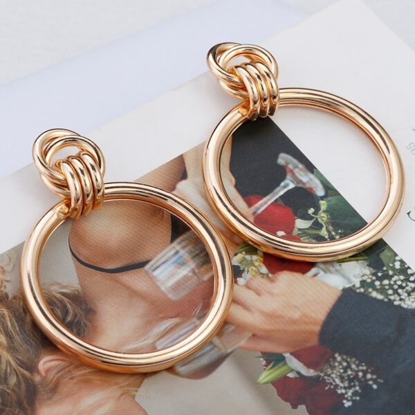 Trendy Hollow Out Earring